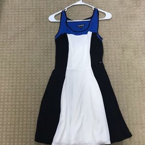 Women’s color block dress
